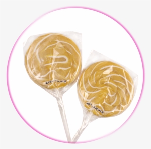 Gold Swirl Lollipops - Lollipop