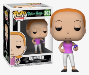 Rick And Morty Summer Funko Pop Vinyl Figure