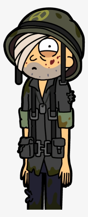 Rick And Morty Clipart Buff - Renegade Morty