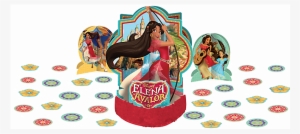 2 Of 4 Princess Elena Of Avalor Table Decorating Kit~girls - Elena Of Avalor Decorating Kit Birthday Party Supplies
