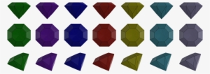 sonic x chaos emeralds set drained fake by nibroc rock-davst3r - sonic and fake chaos emeralds