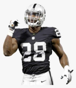 Latavius Murray Is No Longer With The Team, He Left - Raiders Nfl Player Png