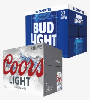 Coors Light & Bud Light - Coors Light Beer - 12 Pack, 12 Fl Oz Cans