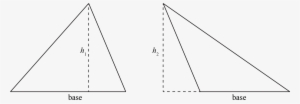 As You Might Imagine, Right Triangles Are Our Best - Base Of A 2d Triangle