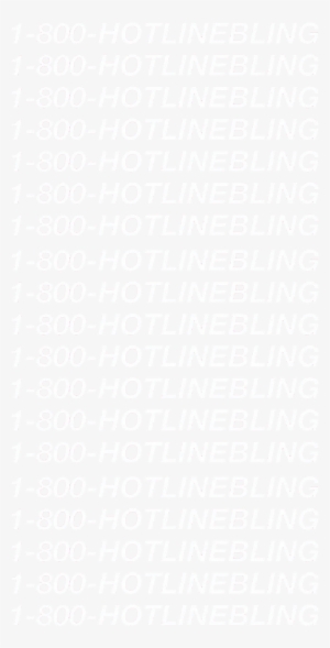 1800 Hotline Bling Png - Snapprefs Filters