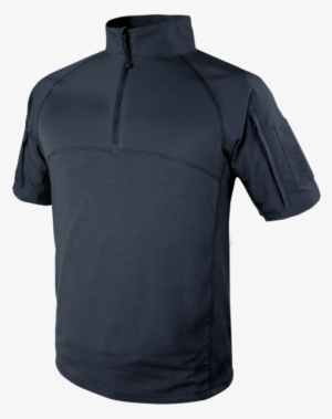 Condor Short Sleeve Combat Shirt Navy Blue 2 Bicep - Nike Vapor 1 Button Laser Jersey