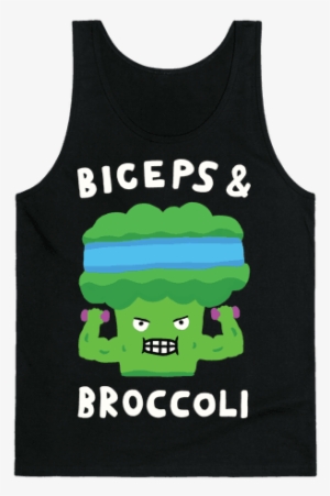 Biceps And Broccoli Tank Top - Sashay Away T Shirt