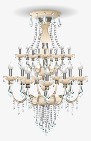 Chandelier, Light, Lighting, Lamp, Crystal, Hanging - Transparent Background Chandelier Png