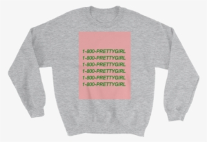 1 800 Prettygirl Hotline Bling Inspired Unisex Crewneck - Usa For Africa T Shirt