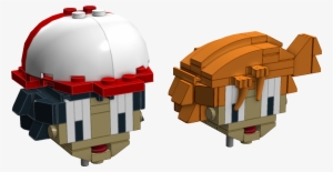 Moko's Anime Head - Lego Anime Head