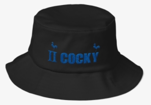 Ii Cocky Mad Hatter Bucket Hat With 74 Blue Stitch - Majorfeelsclub K-pop Daebak Baseball Dad Cap Or Bucket