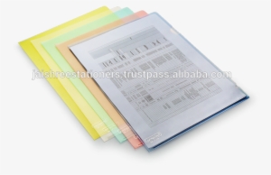 L Shape Folder Clear / Color Document File Holder,office - Document