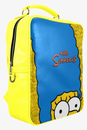 Psylocke Genuine Designer Square Backpack With Marge - Garment Bag