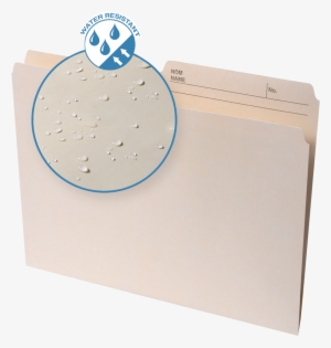 Continental Water-resistant Reversible File Folders - Circle