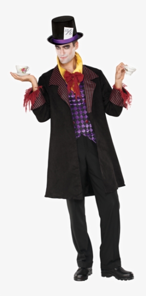 Gothic Mad Hatter - Men's Willy Wonka Costume