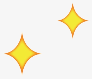 Sparkles Transparent Emoji - Transparent Background Sparkle Emoji