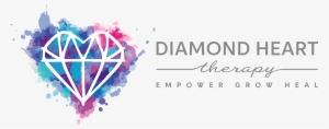 Diamond Heart Therapy - Diamond Heart Logo