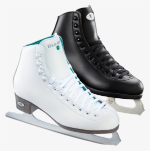 Riedell Model 110 Opal Ice Skate Set With Sprial Stainless - Riedell Pearl Ice Skates