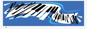 Abstract Piano Vector Clip Art - New Orleans