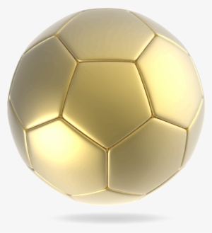 Football Ball Png - Gold Soccer Ball Png