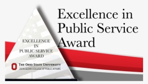 Excellenece In Public Service Award Head - Award