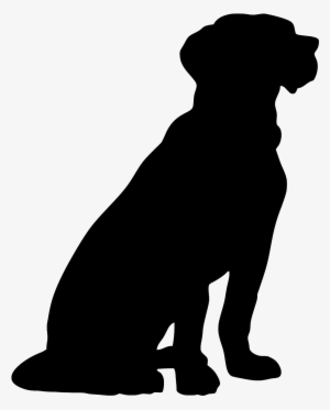 Sitting Dog Silhouette Png - Winnie The Pooh Tigger Silhouette
