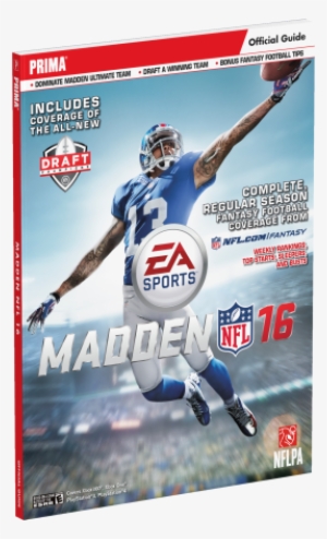 Madden Nfl 16 Strategy Guide - Madden Nfl 16 Official Strategy Guide Prima Official