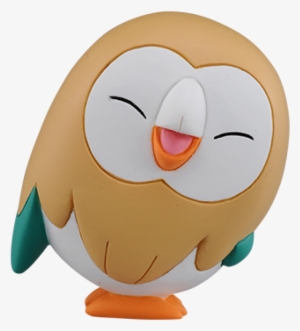 *takara Tomy* Rowlet Monster Collection Ex Figure - Rowlet Tomy