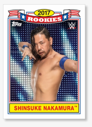2018 Topps Wwe Heritage Shinsuke Nakamura Top Ten Rookies - Barechested