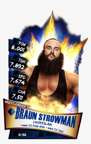 Braunstrowman S3 14 Wrestlemania33 - Wwe Supercard Wm 33 John Cena