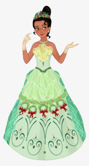 Tiana Holly Wreath Gown By Musicmermaid - Wreath