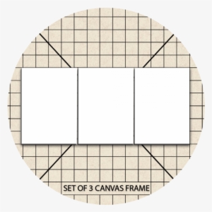 Create Your Own Custom Set Of 3 Canvas Frame - T-shirt