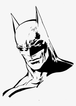 Batman - Rostro - Batman Stencil