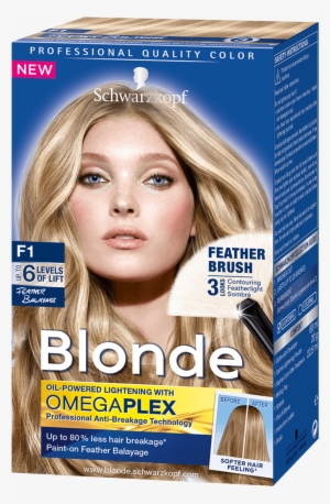 Blonde Strands F1 Feather Balayage - Schwarzkopf Balayage