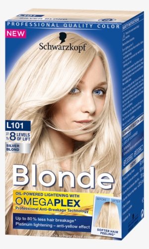 Blonde Lighteners L101 Silver Blond - Vanilla Pastel Blonde Hair