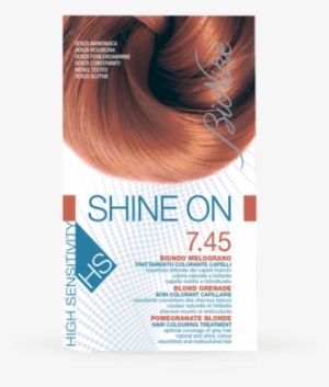 45 Pomegranate Blonde Hair Colouring Treatment - Bionike Shine On Hs Staining Hair Permanent High Tolerance