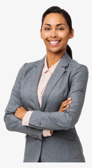 Contact Us - Business Woman Transparent Background