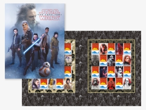 Star Wars The Last Jedi Stamp Pack - Australia Post Star Wars Stamps