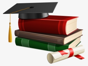 Books And Graduation Cap