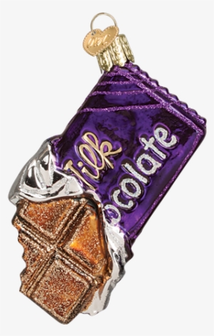 Purple Candy Bar Old World Christmas Ornament