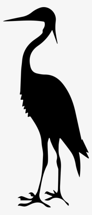 Bird Crane Shape - Sandhill Crane Vector