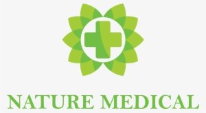 Playful Logo Of A Medical Cross In The Middle Of Green - Vector Graphics