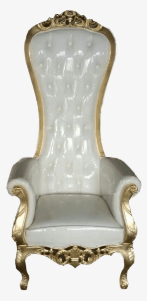 Luxe Event Rental Throne Chair Rental Atlanta - White Throne Chair Png