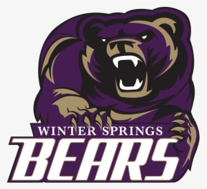 Sun Bear Clipart Winter Animal - Winter Springs High School Logo