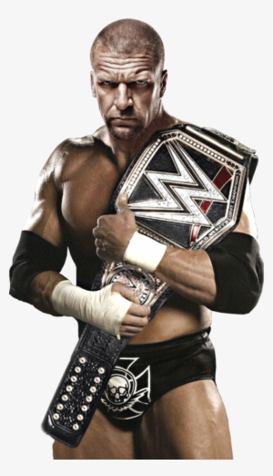 Triple H Holding Wwe Championship-awl117