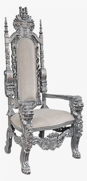 Hand-carved Throne Chair - Chair