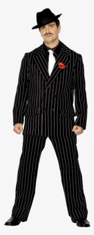 Adult Zoot Suit Gangster Costume - Gangsters And Molls Costumes