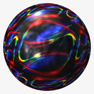 Ball About Wave Abstract Lines 513509 - Rainbow Ball Png