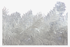 Brand New Shiny White Colored Tinsel Garland For Your - Pond Pine