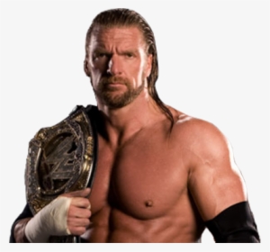 Triple H Wwe Champion - Triple H Vs Transparent PNG - 400x374 - Free  Download on NicePNG